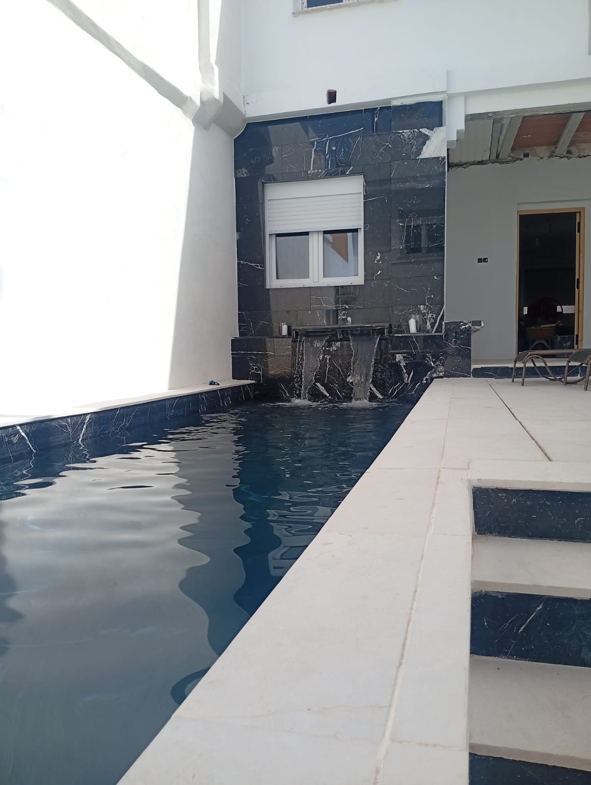 Piscina Después